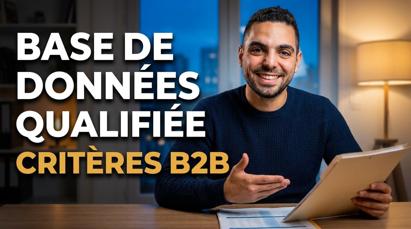 Base de données qualifiée en B2B : définition et critères pour la reconnaître