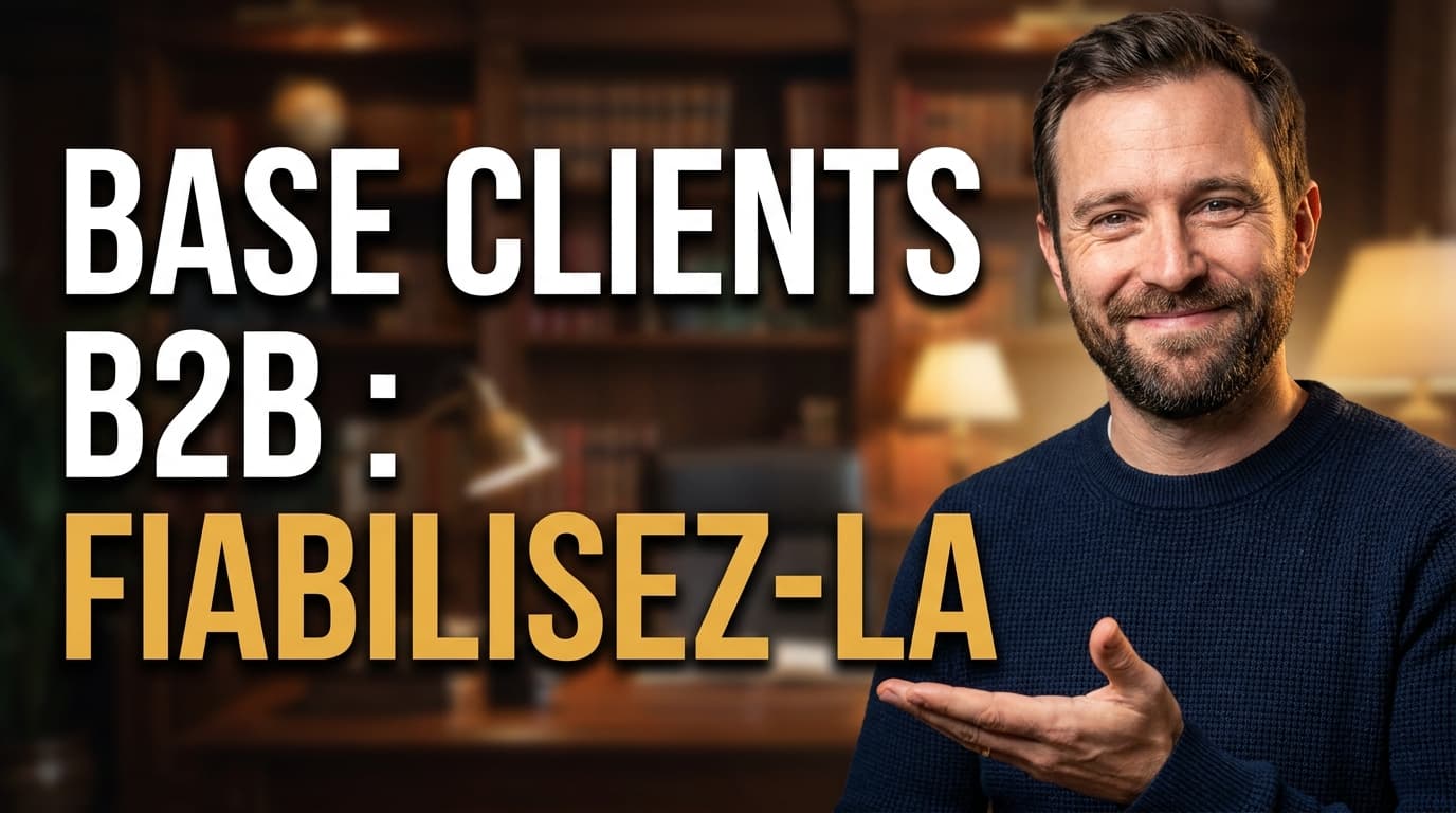 Enrichissement de fichier client B2B : comment fiabiliser votre base existante