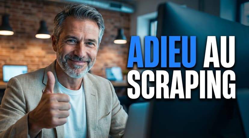 Prospection B2B : Il est temps d'abandonner le scraping pour des solutions professionnelles