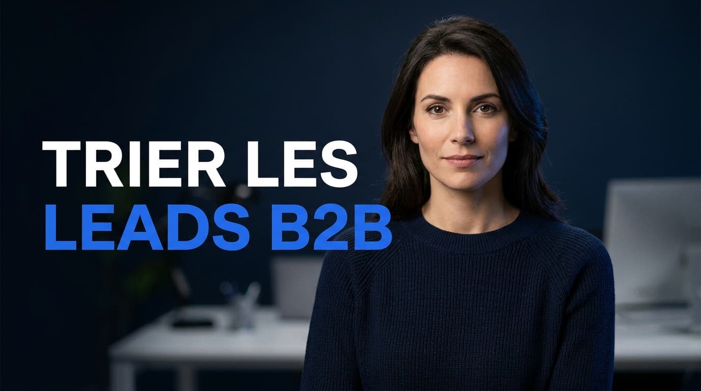 Qualification lead B2B : la méthode pour trier avant de contacter
